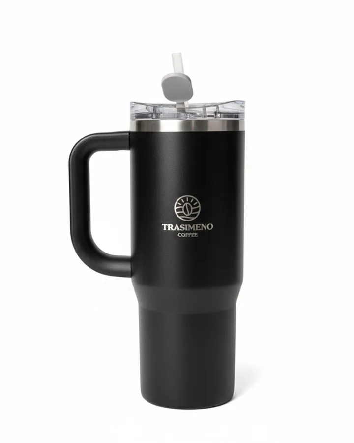 thermal cup with straw 900 ml, representing Thermal Cups